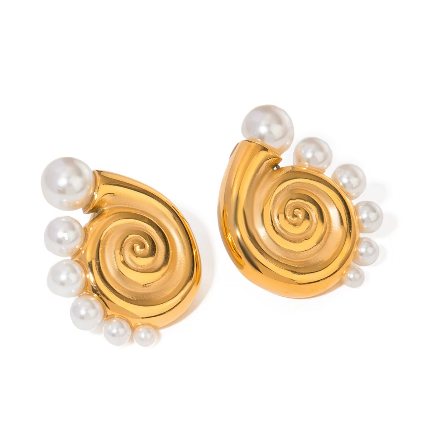 Aretes Caracola