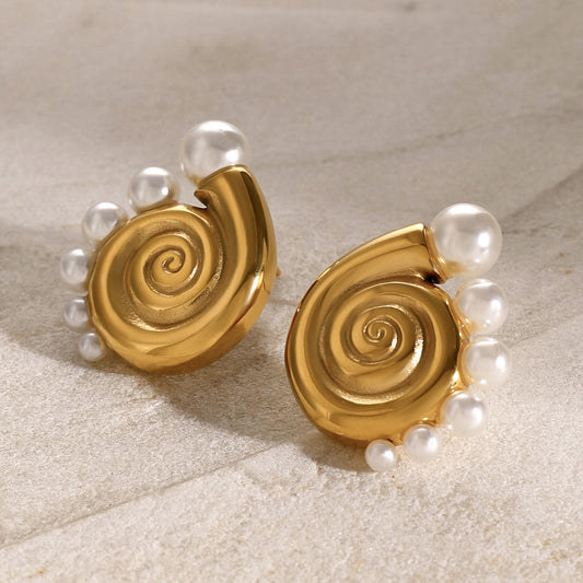 Aretes Caracola